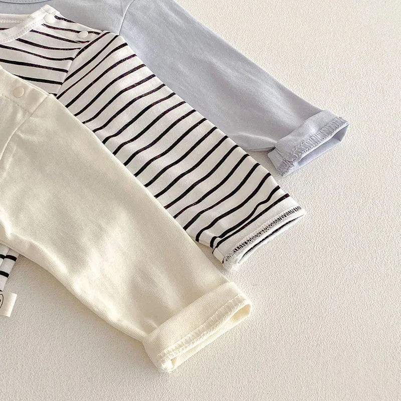 2025 New Spring Cartoon T-Shirts – Soft Cotton Long-Sleeve Tees for Kids (0-5Y)
