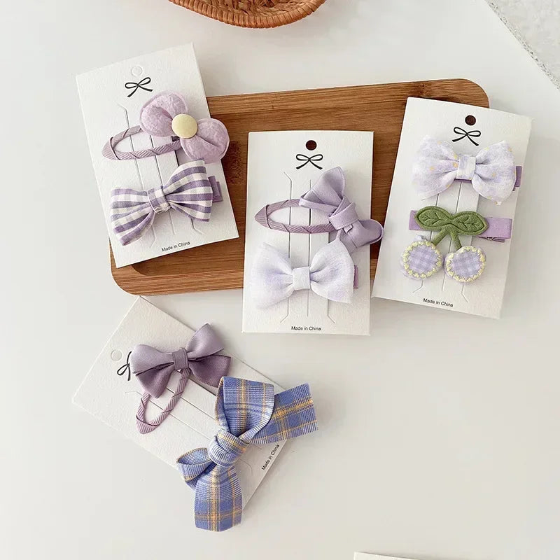 Sweet Blossom Hair Clip Set – 2PCS