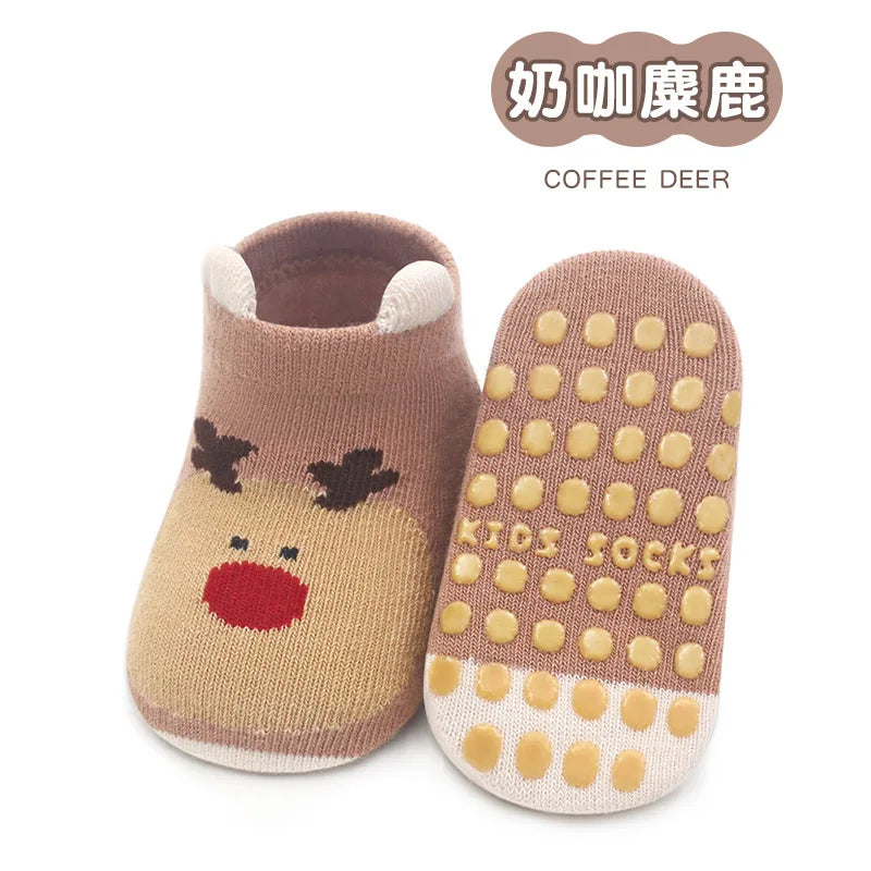 Pairs Non-Slip Animal Socks