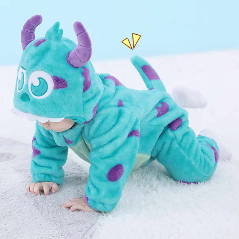 Cozy Monster Romper