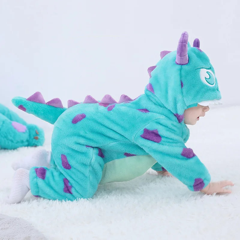 Cozy Monster Romper