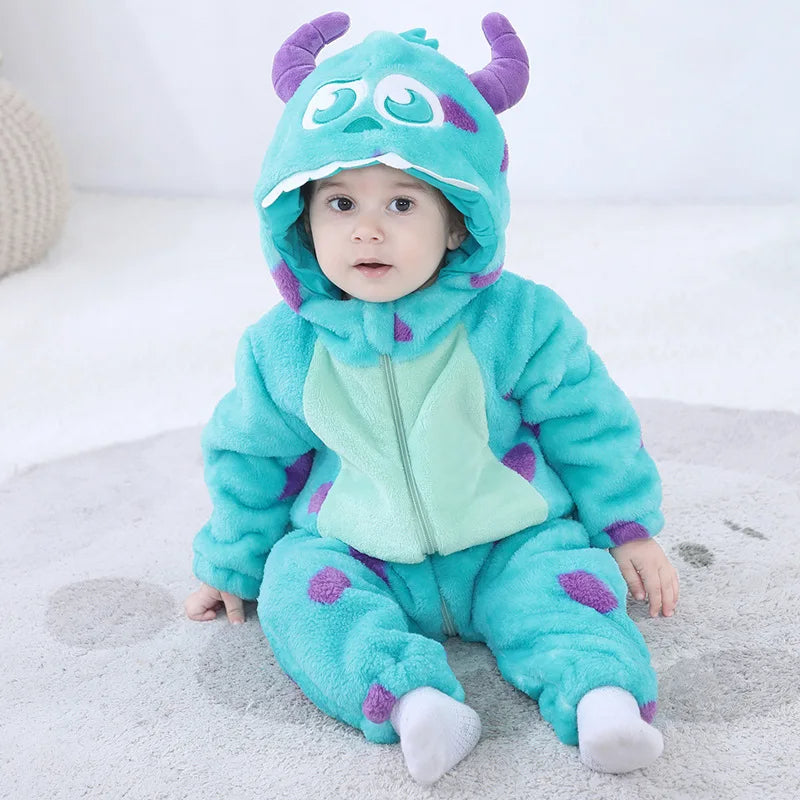 Cozy Monster Romper