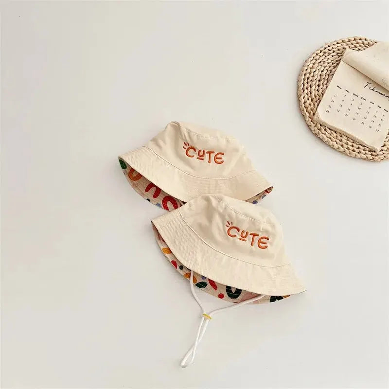 Double-Sided Cute Bucket Hat