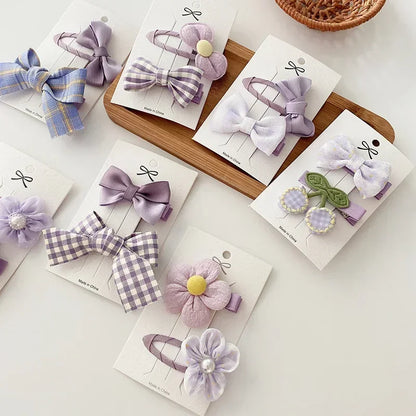 Sweet Blossom Hair Clip Set – 2PCS