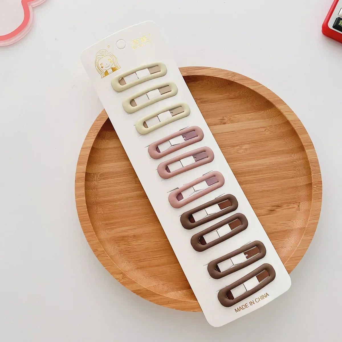 Chic Geometric Hair Clip Set – 10PCS