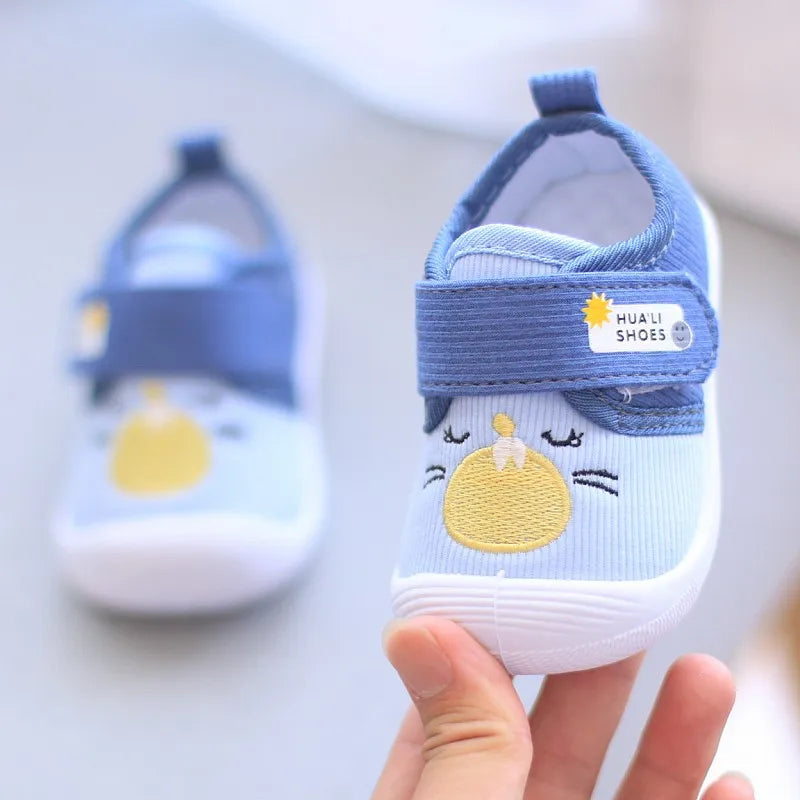 Candy-Themed First Walker Sneakers – Soft & Non-Slip Toddler Shoes