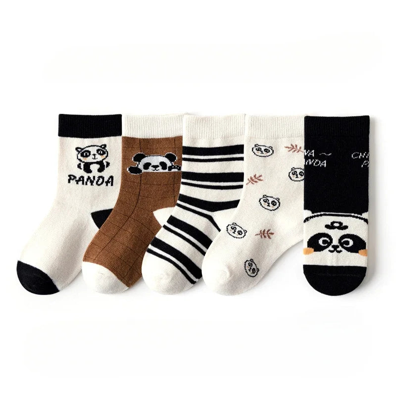 Floral Cotton Socks – 5 Pairs