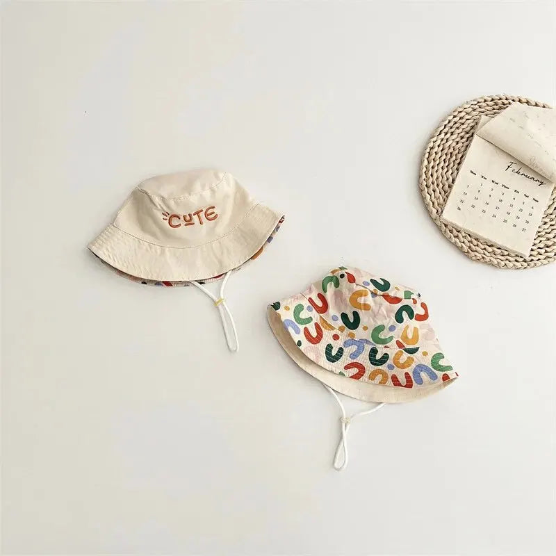 Double-Sided Cute Bucket Hat