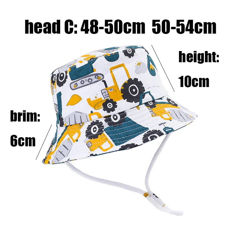 Dino Bucket Sun Hat