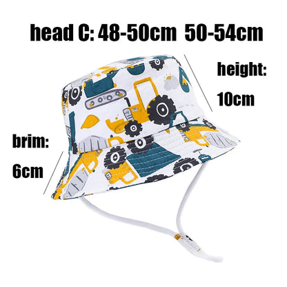 Dino Bucket Sun Hat