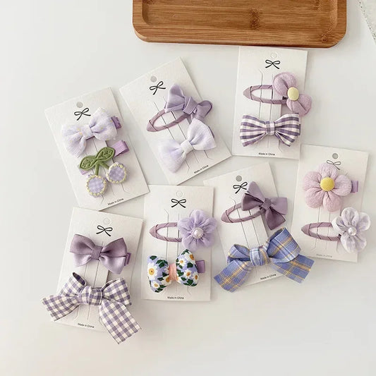 Sweet Blossom Hair Clip Set – 2PCS