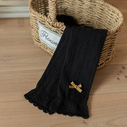 Knit Bow Leggings – Cozy & Stylish Tights