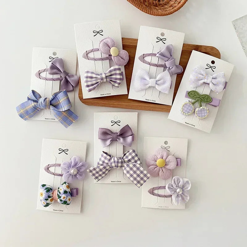 Sweet Blossom Hair Clip Set – 2PCS