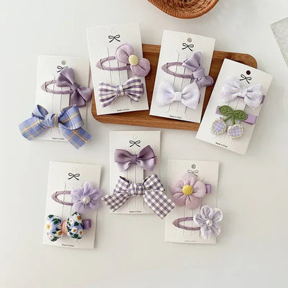 Sweet Blossom Hair Clip Set – 2PCS
