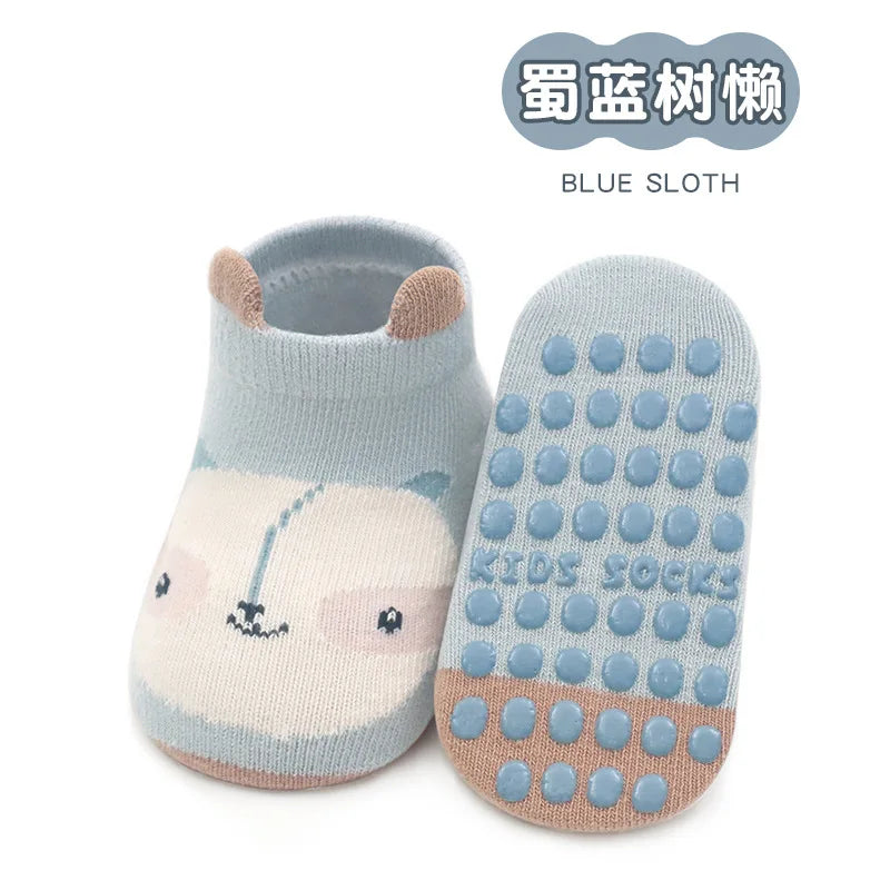 Pairs Non-Slip Animal Socks