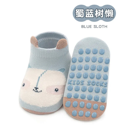 Pairs Non-Slip Animal Socks
