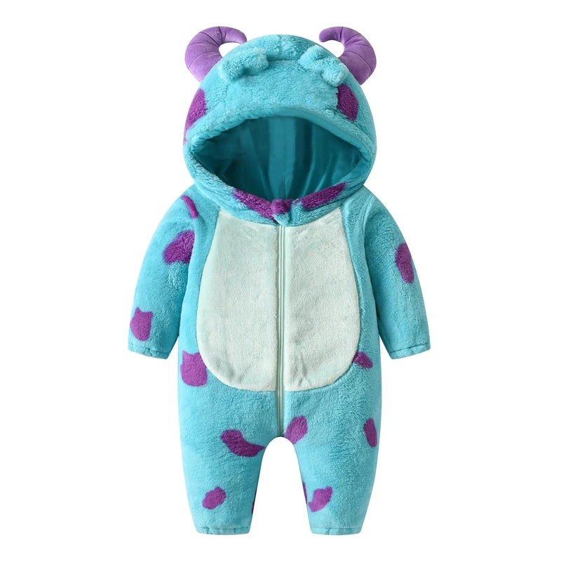 Cozy Monster Romper
