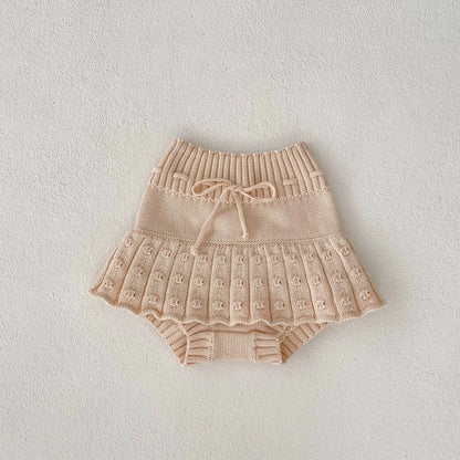 Striped Knit Sweater & Skirt Set – Cozy Two-Piece Outfit for Girls