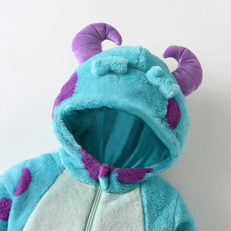Cozy Monster Romper