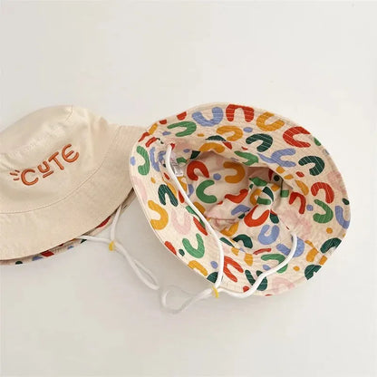 Double-Sided Cute Bucket Hat