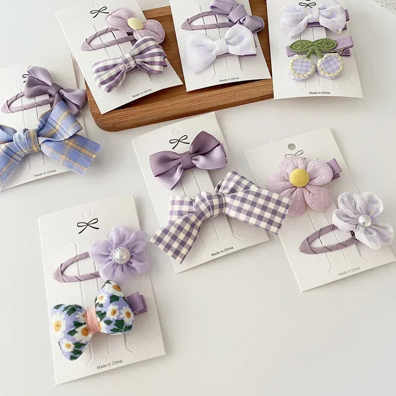 Sweet Blossom Hair Clip Set – 2PCS