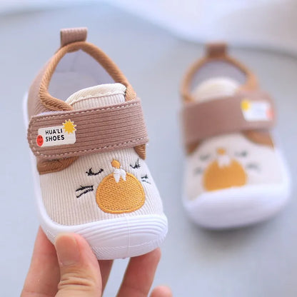 Candy-Themed First Walker Sneakers – Soft & Non-Slip Toddler Shoes
