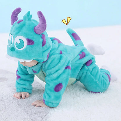 Cozy Monster Romper