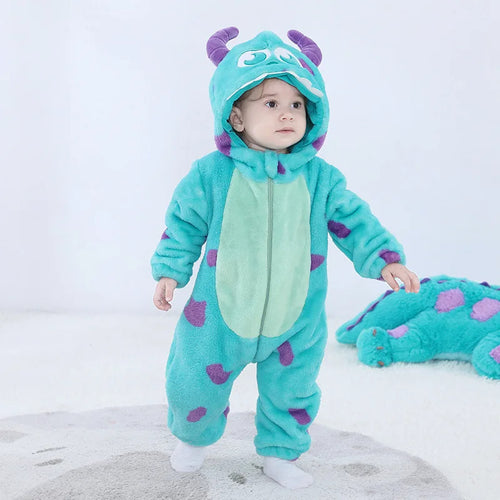 Cozy Monster Romper